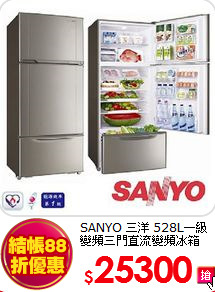 SANYO 三洋 528L一級變頻
三門直流變頻冰箱
