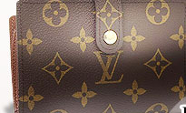 Louis Vuitton格紋信用卡扣式零錢中夾