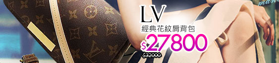 Louis Vuitton經典花紋肩背包
