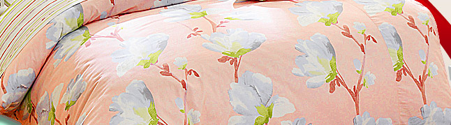 法國MONTAGUT浪漫花姿加大四件式兩用被床包組