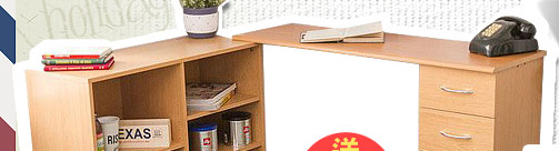 居家創意收納組合書桌櫃