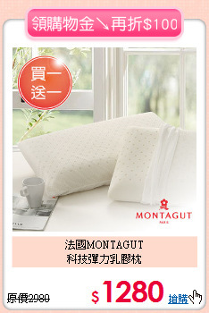 法國MONTAGUT<BR>
科技彈力乳膠枕