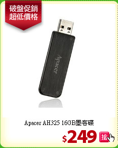 Apacer AH325 
16GB墨客碟