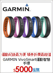 GARMIN VivoSmart運動智慧手環
