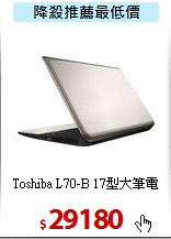 Toshiba L70-B
17型大筆電