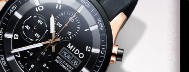 MIDO Multifort先鋒系列極速黑金計時腕錶