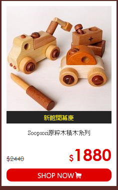 Soopsori原粹木積木系列