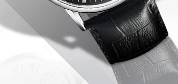 薄曼系列大視窗小秒針腕錶