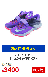 NIKE/ADIDAS<BR>
精選籃球鞋價格解禁