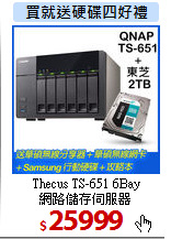 Thecus TS-651 6Bay <BR>
網路儲存伺服器