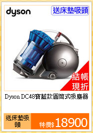 Dyson DC48寶藍款圓筒式吸塵器
