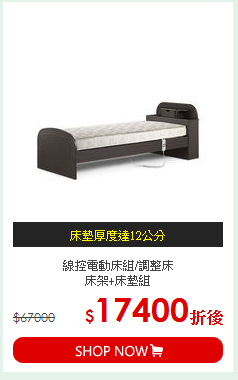 線控電動床組/調整床<BR>床架+床墊組