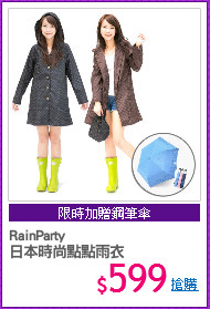 RainParty
日本時尚點點雨衣