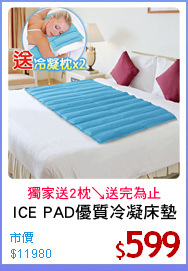 ICE PAD優質冷凝床墊