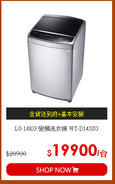 LG 14KG 變頻洗衣機 WT-D145SG