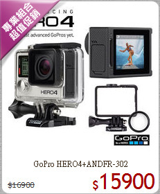 GoPro HERO4+ANDFR-302