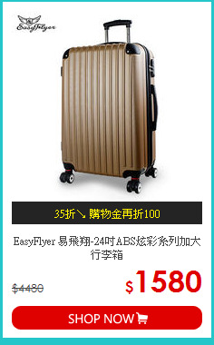 EasyFlyer 易飛翔-24吋ABS炫彩系列加大行李箱