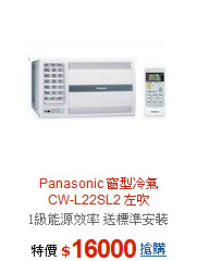 Panasonic 窗型冷氣<br>
CW-L22SL2 左吹