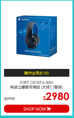 SONY CECHYA-0083 <br>無線立體聲耳機組  (支援7.1聲道)