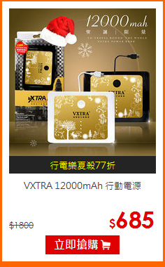 VXTRA 12000mAh 行動電源