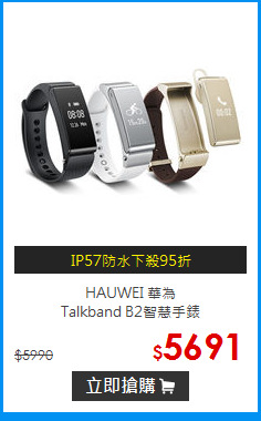 HAUWEI 華為 <br>
Talkband B2智慧手錶