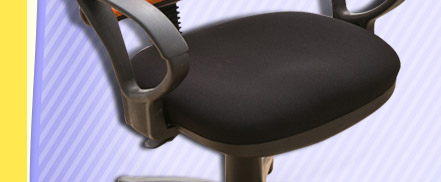 無段式氣壓護腰電腦椅