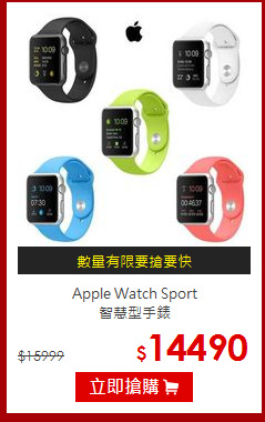 Apple Watch Sport  <BR>智慧型手錶