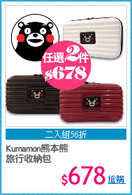 Kumamon熊本熊
旅行收納包