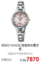 SEIKO VIVACE
戀戀時尚電波錶