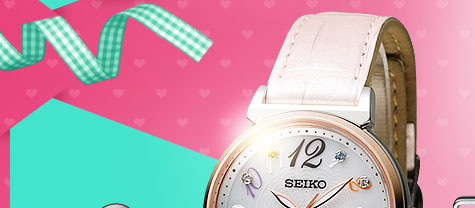SEIKO LUKIA 20周年限量幸福時刻太陽能時尚腕錶