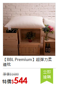 【BBL Premium】超彈力柔適枕