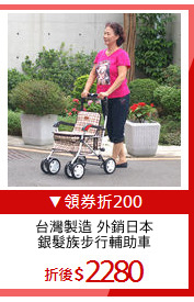 台灣製造 外銷日本
銀髮族步行輔助車