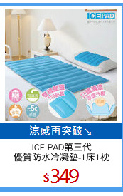ICE PAD第三代
優質防水冷凝墊-1床1枕