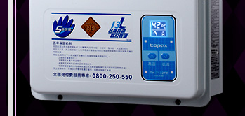 莊頭北 TH-7132FE 數位恆溫13L強制排氣熱水器