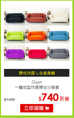 Osun<BR>一體成型防蹣彈性沙發套