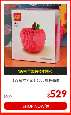 【FY積木大師】1601 紅色蘋果