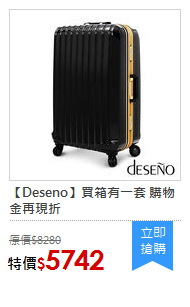 【Deseno】買箱有一套 購物金再現折