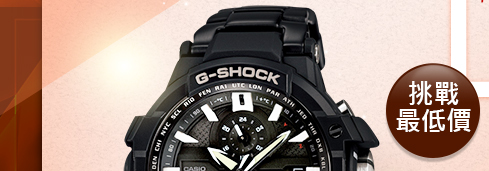 G-SHOCK電波復合式個性腕錶