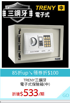 TRENY三鋼牙
電子式保險箱(中)