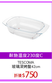 TESCOMA
玻璃深烤盤42cm