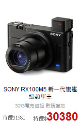 SONY RX100M5
新一代旗艦級類單王