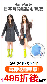 RainParty
日本時尚點點雨/風衣