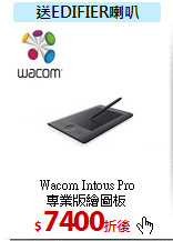 Wacom Intous Pro<BR>
專業版繪圖板