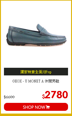 GEOX - U MONET A 休閒男鞋