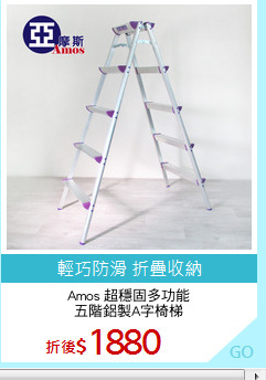 Amos 超穩固多功能
五階鋁製A字椅梯