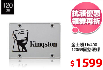 金士頓 UV400
120GB固態硬碟