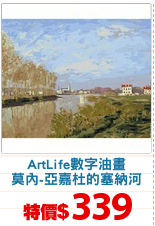 ArtLife數字油畫
莫內-亞嘉杜的塞納河