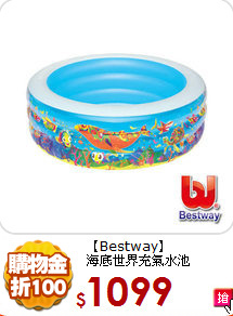 【Bestway】<br>
海底世界充氣水池