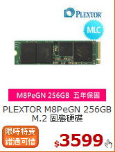 PLEXTOR M8PeGN 
256GB M.2 固態硬碟