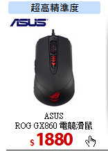 ASUS<br>
ROG GX860 電競滑鼠